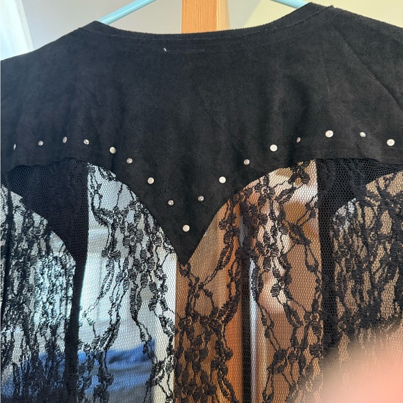 Vocal brand Stevie Nicks festival style sheer jacket - Picture 5 of 5